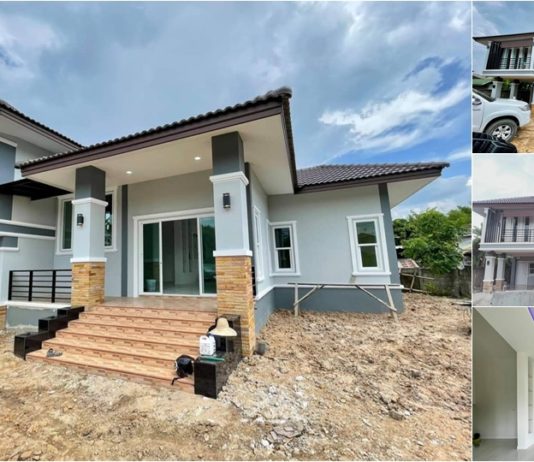 บ้านสวยชั้นครึ่งทรงปั้นหยา 3 ห้องนอน 2 ห้องน้ำ พื้นที่ใช้สอย 120 ตารางเมตร