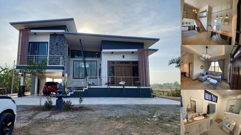 ไอเดียสร้างบ้านมินิมอล โมเดิร์นชั้นครึ่ง 3 ห้องนอน 3 ห้องน้ำ | ไอเดีย ...